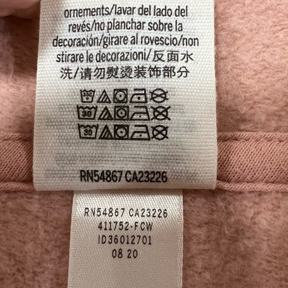 PINK Victoria's Secret Pink Hoodie Sweater SIZE Medium - Picture 6 of 13